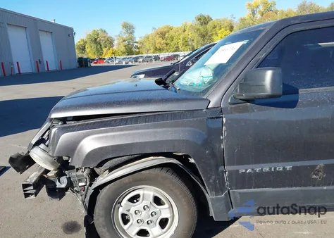 2016 Jeep Patriot Sport из США, поврежденный, VIN 1C4NJPBB6GD808057